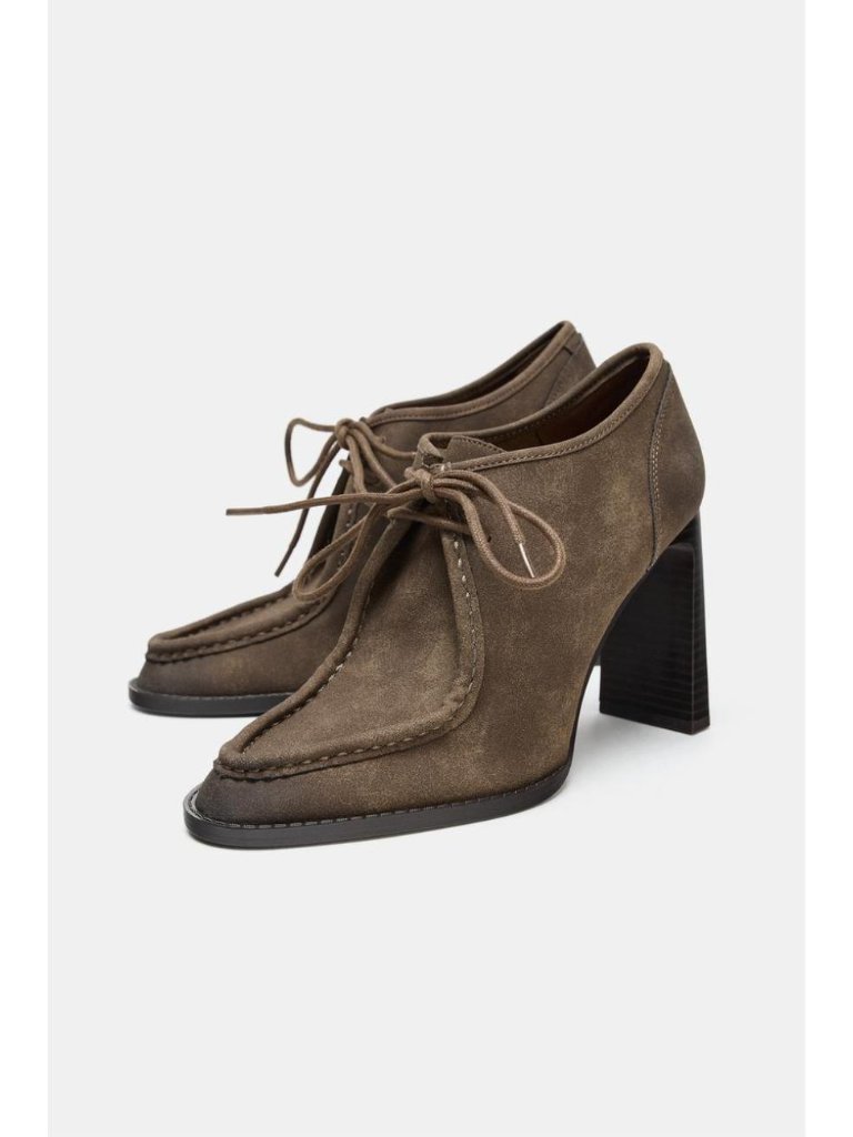Zara Lace-Up Heels
